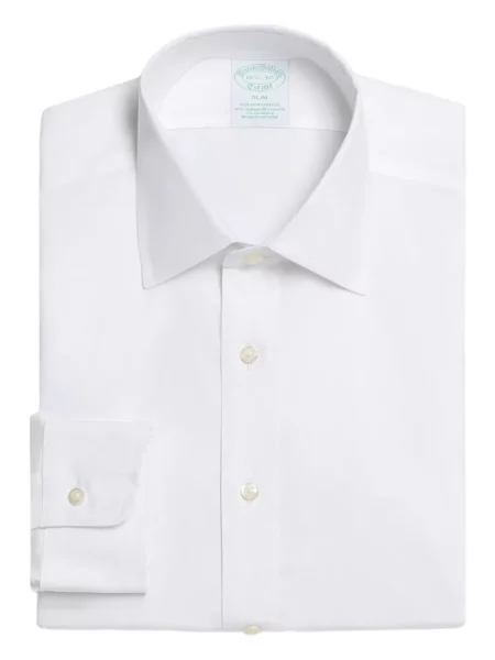 Cămașă Brooks Brothers lungă alb