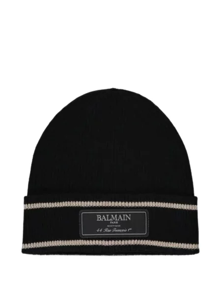 Căciulă Balmain cu autograf negru