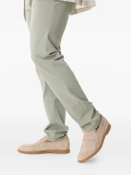 Pantofi loafer Eleventy din piele de căprioară