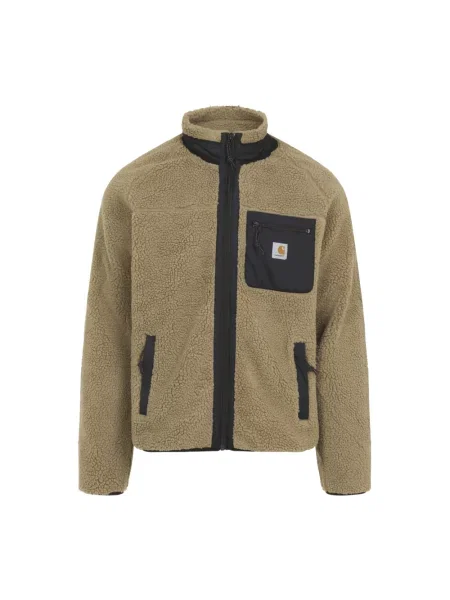 Carhartt WIP bluza polarowa Prentis Liner wzorzysta zielony
