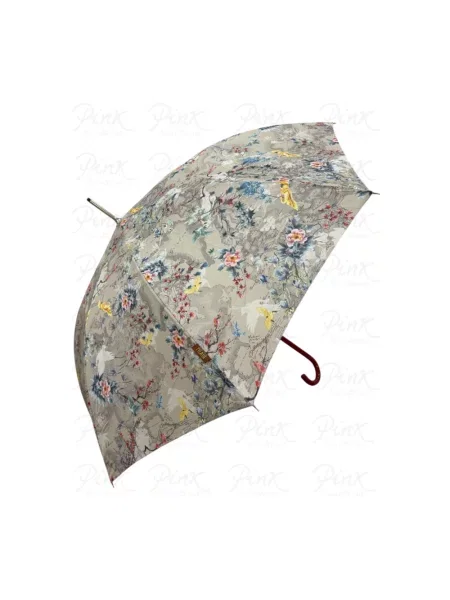 Długi parasol Alviero Martini 1a Classe w kwiatki