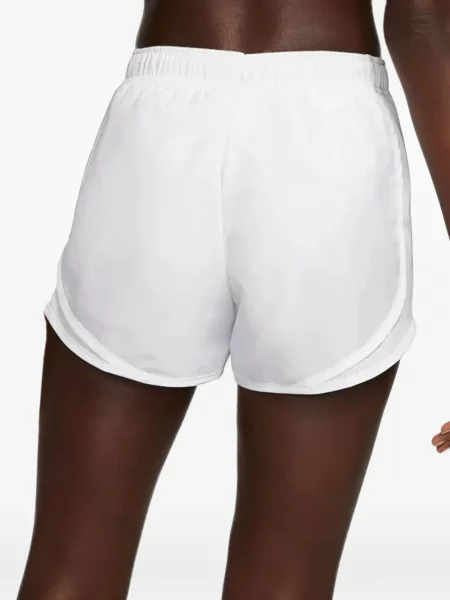 Golf pantaloni scurți Nike cu broderie din fleece alb