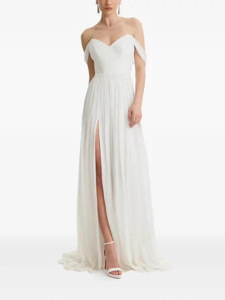 Rochie maxi Framboise alb