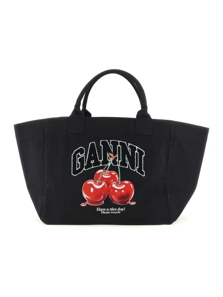 GANNI torebka czarna
