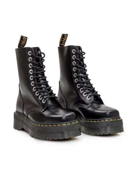 Botki Dr. Martens skórzane czarne