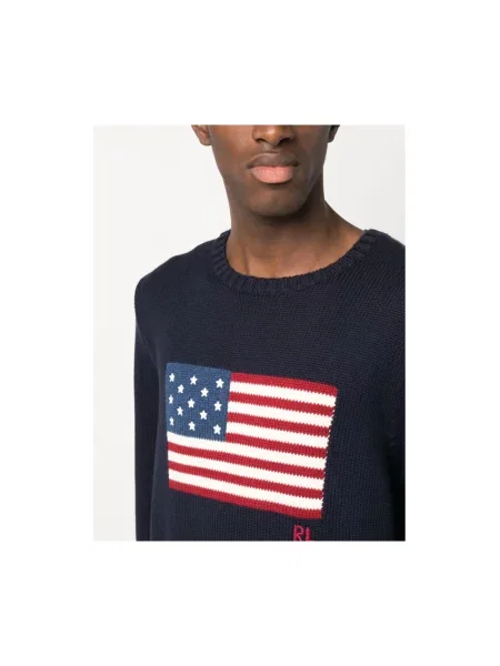 Sweter Ralph Lauren niebieski