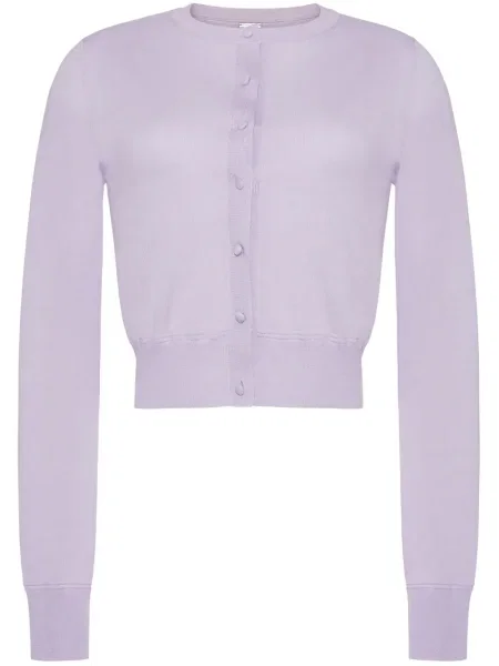 Cardigan Adam Lippes tricotate violet