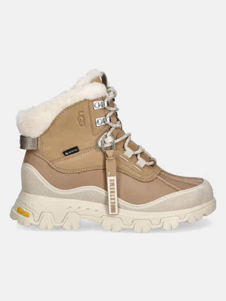 UGG śniegowce skórzane Adirondack Meridian Hiker brązowy