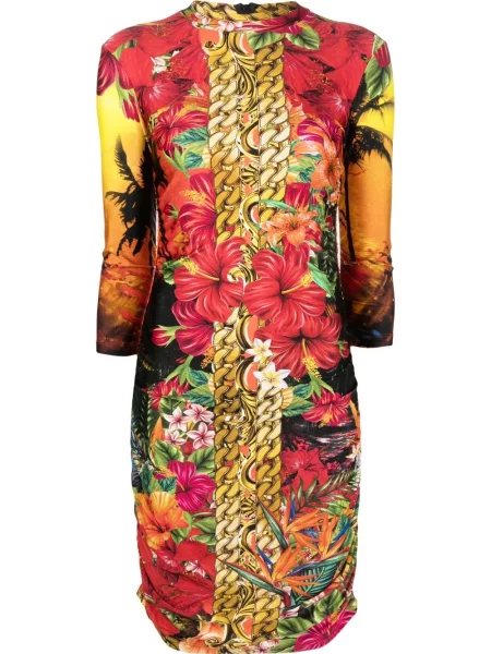 Rochie Philipp Plein cu imagine roșu