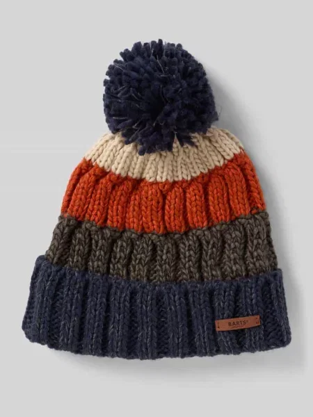 Czapka z pomponem model WILHELM BEANIE' Barts niebieska