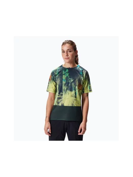 Велофутболка Endura Tropical Print Ltd ghillie green зелена