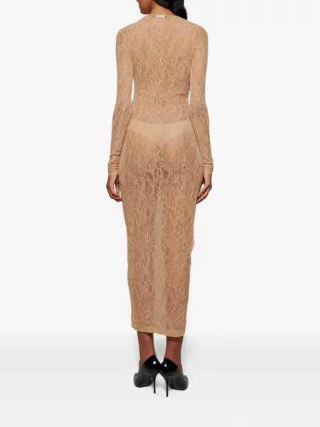 Rochie maxi Wardrobe.nyc până la genunchi de costum