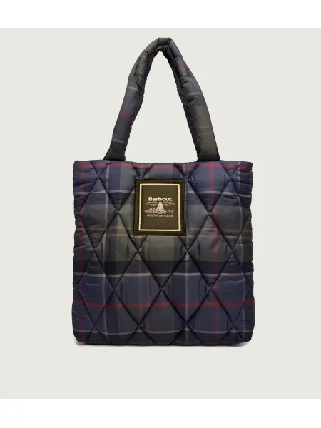 Geantă shopper Barbour verde