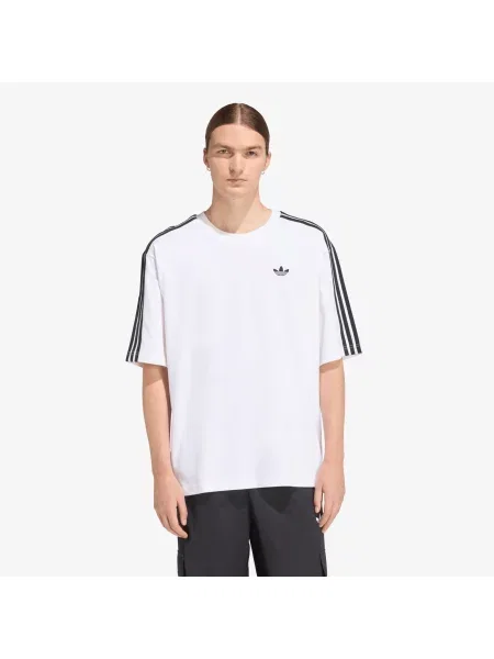 Tricou adidas Adicolor Oversized T-Shirt White XL alb