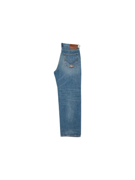 Jeansy straight leg Roy Rogers niebieskie