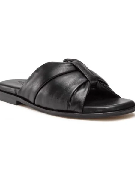 Papucs BADURA Black fekete