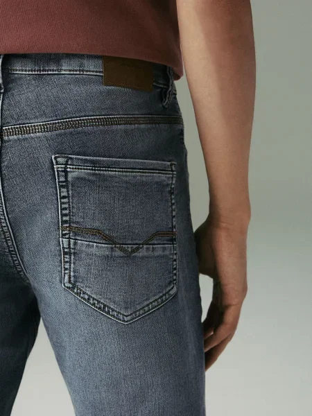 Next Jeans denim albastru