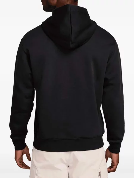 Tricou Nike din piele cu broderie negru