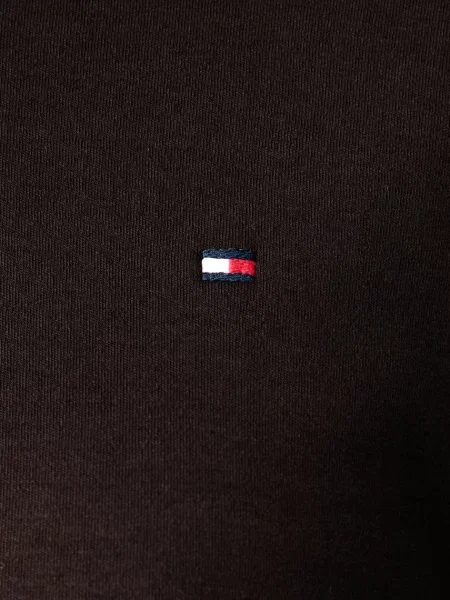 Tommy Hilfiger блуза с дълги ръкави дамска от кафяво
