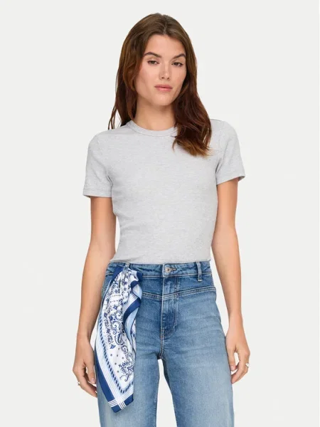 ONLY Tricou Val gri