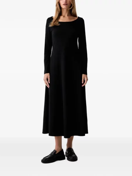Lung rochie midi Marc O'polo din jerseu negru