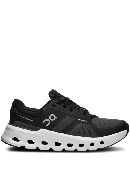 Sneakerși On-running tricotate alergare negru