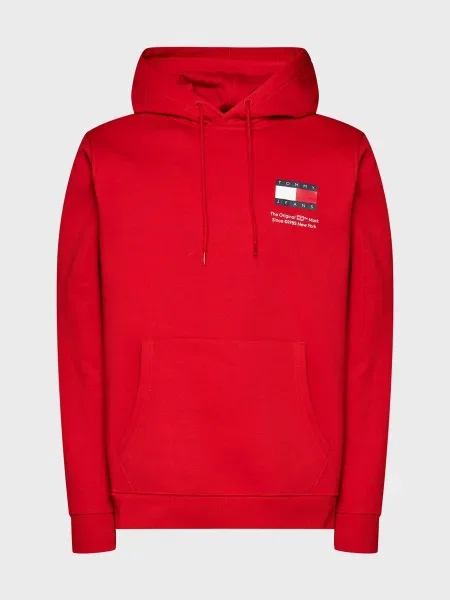 Толстовка Tommy Jeans червона