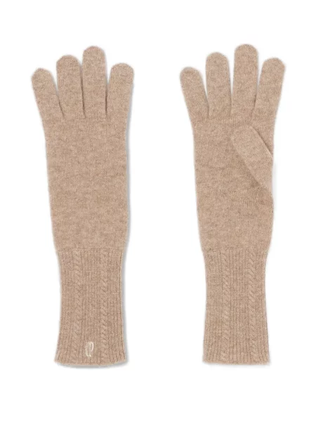 Mănuși Claudie Pierlot tricotate cu autograf