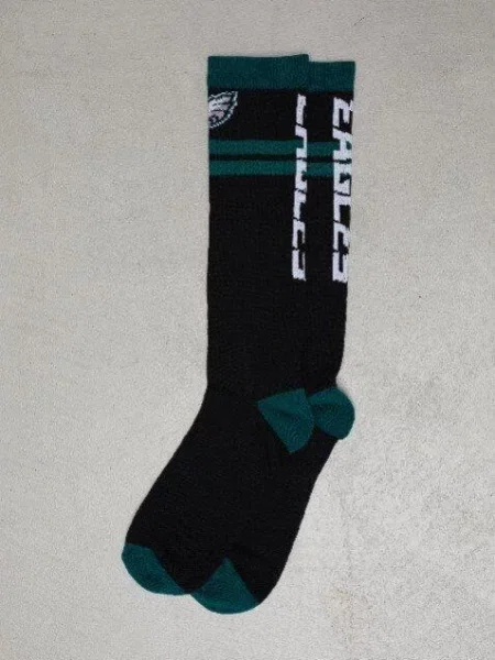 Philadelphia Eagles OOSC x NFL Skarpety narciarskie / snowboardowe zielone