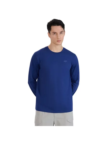 4F koszulka z długim rękawem longsleeve M granatowa