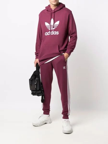Hanorac cu glugă Adidas roz