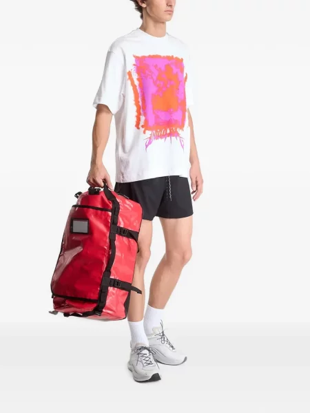 Tricou Nike cu imagine din fleece cu dungi de tigru albastru