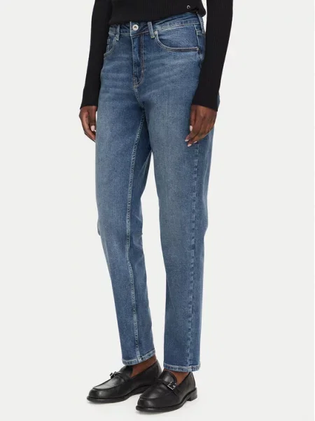 Jeansy Karl Lagerfeld Jeans modré