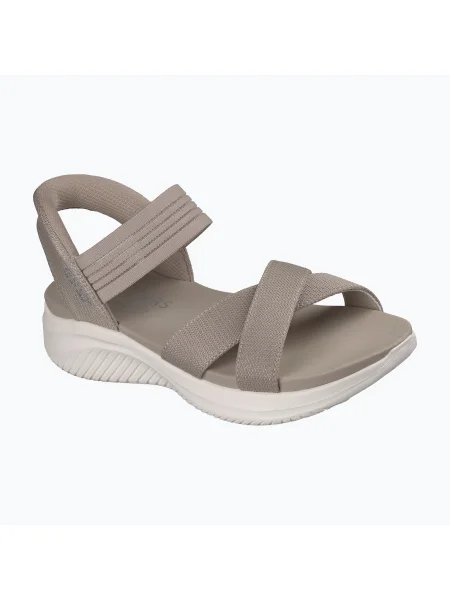 Дамски сандали Skechers Ultra Flex Never Better gray сиво