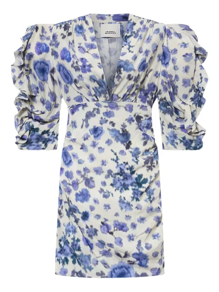 Rochie Isabel Marant cu volane de costum