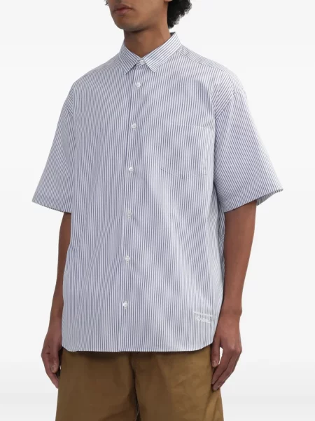 Cămașă cu dungi Comme Des Garçons Homme cu dungi albastru