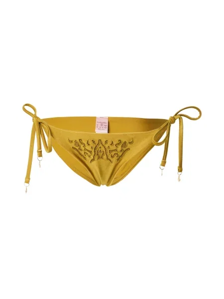 Hunkemöller Slip costum de baie muștar galben