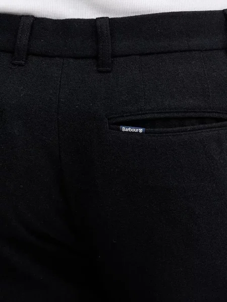 Шерстяные брюки Barbour синие