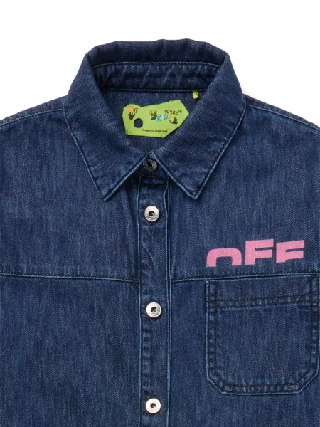 Sukienka jeansowa dziecięca Off-white biała