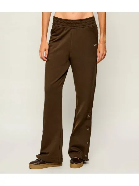 Aeronautica Militare Pantaloni de trening maro