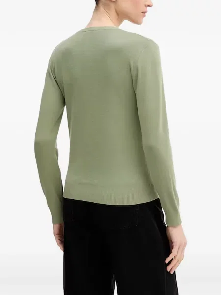 Cardigan Benetton tricotate verde