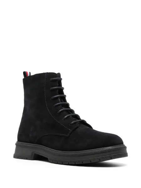 Zomšinės auliniai batai Tommy Hilfiger mėlyna