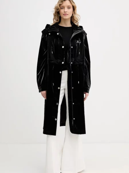 Karl Lagerfeld parka czarna