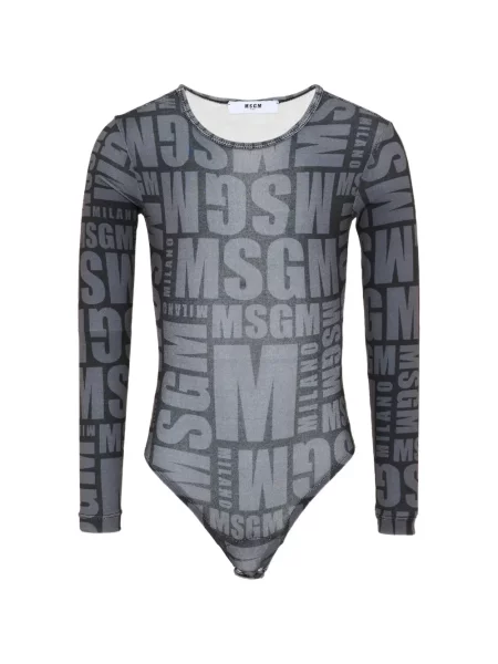 Body dziecięcy Msgm czarny