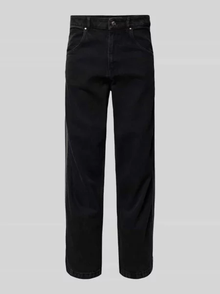Adidas Originals jeansy Firebird czarne