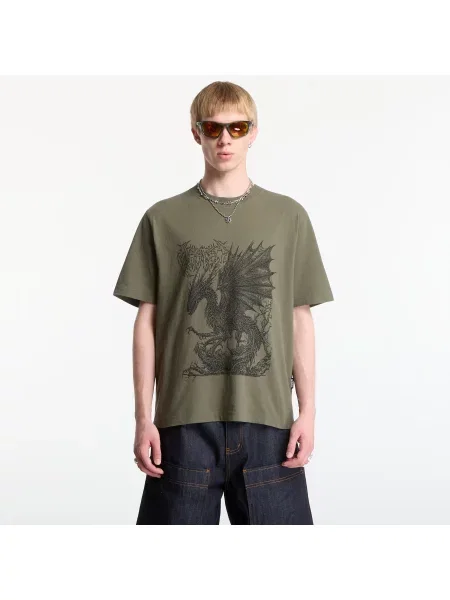 Tričko Wasted Paris Balaur T-Shirt Olive Khaki XL olivový