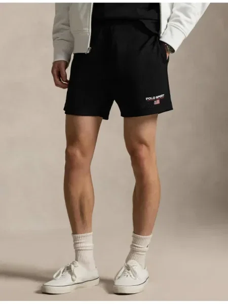 POLO RALPH LAUREN Pantaloni scurți negru