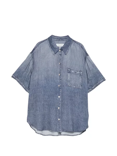Scurt cămașă Rag & Bone albastru