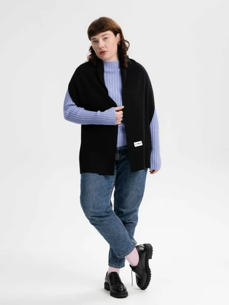 MELA Fular Asmee' negru