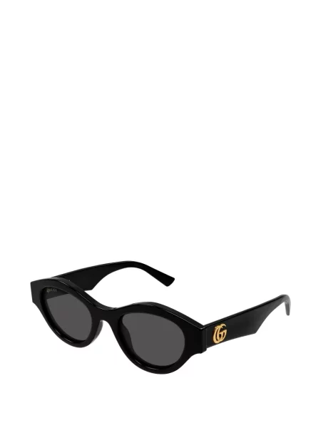 Ochelari de soare Gucci Eyewear cu imprimeu geometric negru